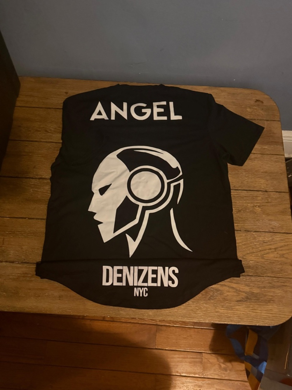 Denizens NYC 'Angel' Graphic Tee - Black & White